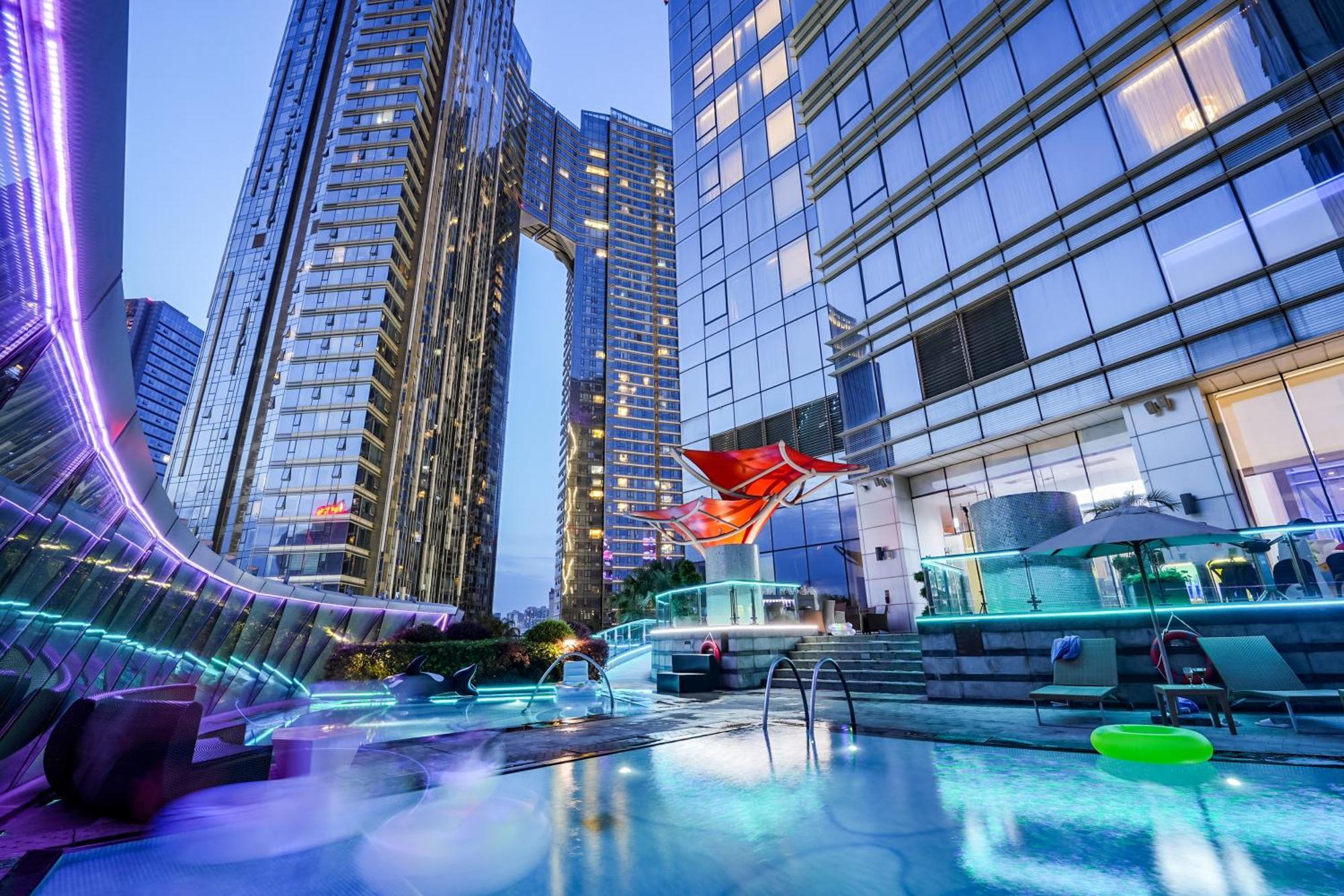 Hotel The St. Regis Chengdu Exterior foto